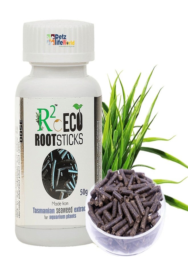 VAYINATO Aquatic Remedies R2O Eco Root Sticks, 50G Tasmanian Seaweed Extract for Aquarium Plants - Image 1